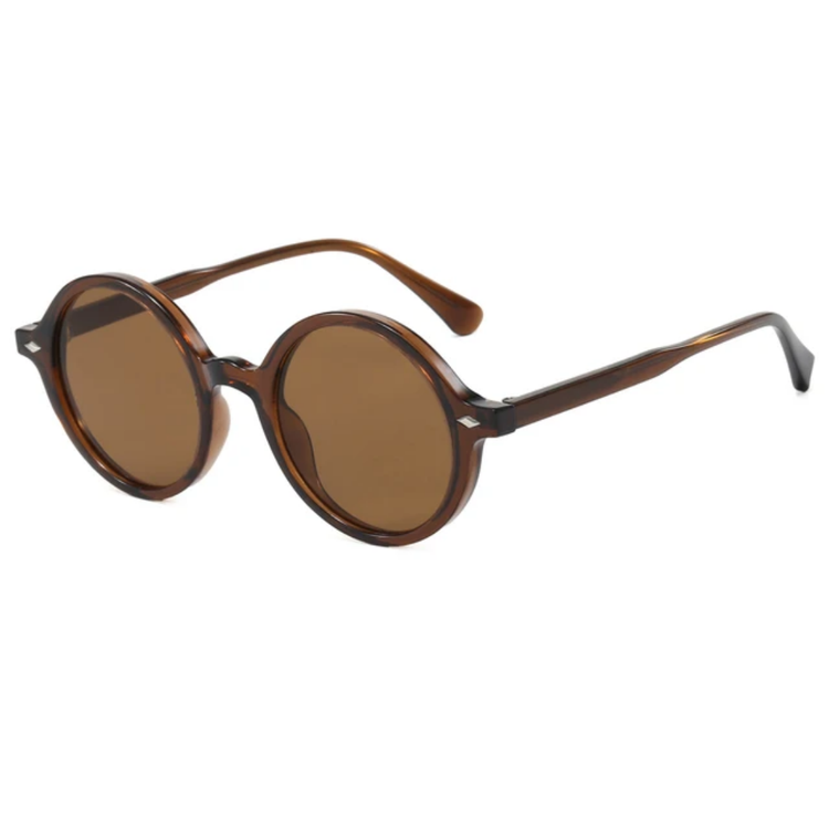 Flynn Unisex Classic Retro Round UV400 Sunglasses