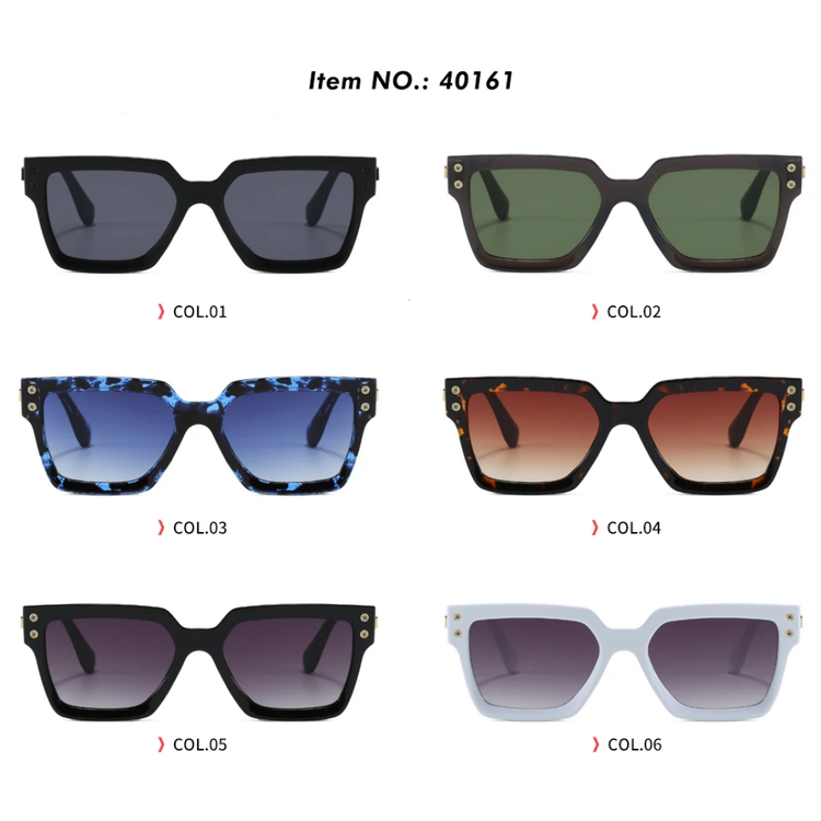 Ryder Retro Square Frame  Unisex UV400 Sunglasses