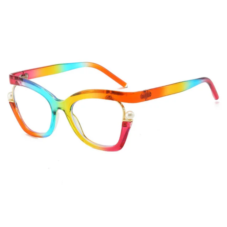 Lena Women's Oversized Cat-Eye Anti-Blue Light Glasses