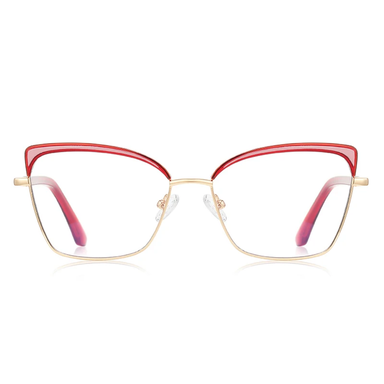 Penny Women's Retro Anti-Blue Light Blocking Cat-Eye Glasses