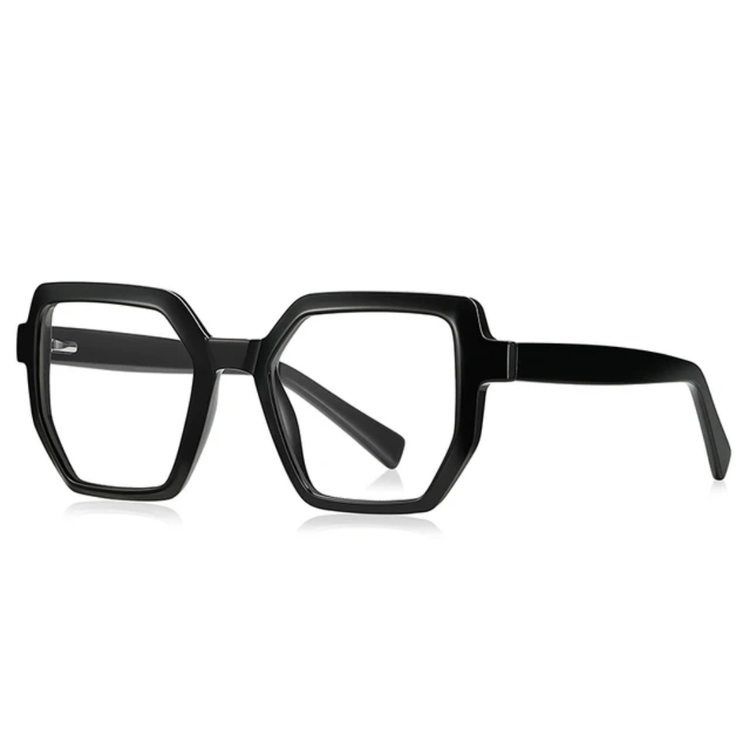 Milan Women's Oversized Square Frame Anti-Blue Light Glasses