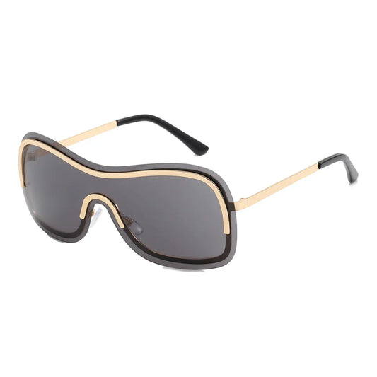 Louis Vuitton Brown/ Brown Gradient Z0323W Poppy Square Sunglasses